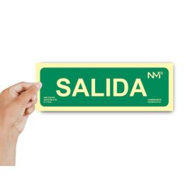 Archivo 2000 Pack De 2 Señales "Salida" 300x105 Pvc Verde