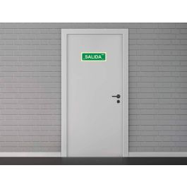 Archivo 2000 Pack De 2 Señales "Salida" 300x105 Pvc Verde