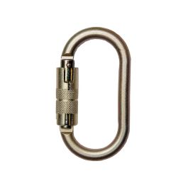 Mosqueton Faru Acero Galvanizado Automatico Virola 18 mm Resistencia 25 Kn