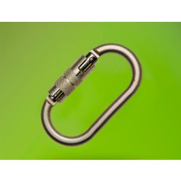 Mosqueton Faru Acero Galvanizado Automatico Virola 18 mm Resistencia 25 Kn