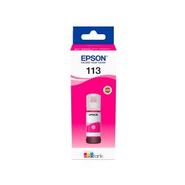 Epson Tinta Bote Magenta Ecotank Et-5850, Et-5800, Et-16650, Et-16600, Et-5880, Et-5170 - Nº 113