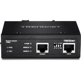 Inyector PoE Trendnet TI-IG60 1000 Mbit/s Negro