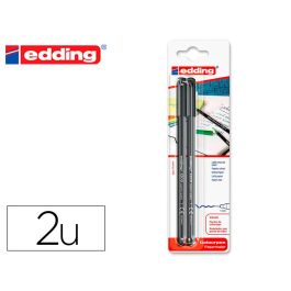 Rotulador Edding Punta Fibra 1200 Negro N.1 Punta Redonda 0.5 mm Blister De 2 Unidades Precio: 2.359499637. SKU: B1CR8ZGYD3