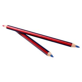 Lapices Bicolor Fino Faber Castell 2160-Rb Hexagonal Rojo-Azul Blister De 3 Unidades