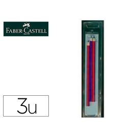 Lapices Bicolor Fino Faber Castell 2160-Rb Hexagonal Rojo-Azul Blister De 3 Unidades Precio: 2.50000036. SKU: B1ASTGK348