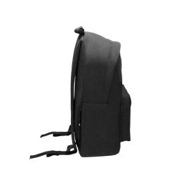 Cartera Antartik Mochila Con Asa Y Bolsillos Con Cremallera Color Negro 310x160X410 mm