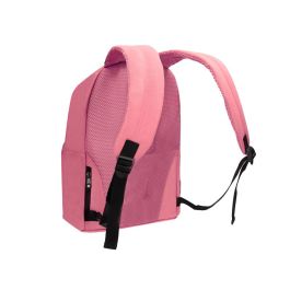 Mochila Antartik Con Asa Y Bolsillos Con Cremallera Color Coral 310x160x410 mm