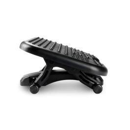 Kensington Reposapiés Solemassage Para Ejercicio Ajustable 5 Alturas Negro