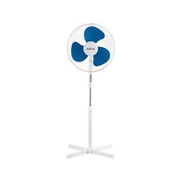 Ventilador De Pie Jocca 3 Velocidades Cabezal Reclinable 40 W Diametro 400 mm 420x520X1200 mm