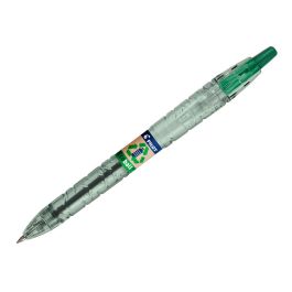 Boligrafo Pilot Ecoball Plastico Reciclado Tinta Aceite Punta De Bola 1 mm Color Verde 10 unidades