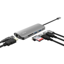 Trust Dalyx tarjeta y adaptador de interfaz Interno HDMI, RJ-45, USB 3.2 Gen 1 (3.1 Gen 1)