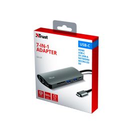 Trust Dalyx tarjeta y adaptador de interfaz Interno HDMI, RJ-45, USB 3.2 Gen 1 (3.1 Gen 1)