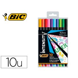 Rotulador Bic Intensity Fine Punta De Fibra 0,4 mm Blister De 10 Unidades Colores Surtidos Precio: 16.9278993103. SKU: B12TH4RDNM