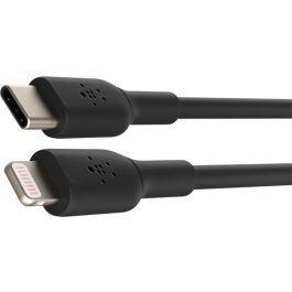 Cable Belkin Caa003Bt1Mbk Usb-C A Lightning Boost Charge Longitud 1 M Color Negro