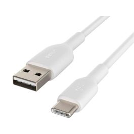 Cable USB A a USB-C Belkin CAB001BT2MWH Blanco 2 m