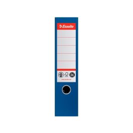 Archivador De Palanca Esselte N 1 Co2 Neutral Din A4 Carton Forrado Lomo 75 mm Azul Vivida