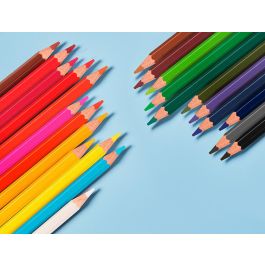 Lapices De Colores Acuarelables Liderpapel Caja De 24 Unidades Colores Surtidos