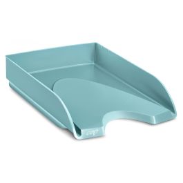 Bandeja Sobremesa Cep Riviera Plastico Color Verde Agua 348x257x66 mm