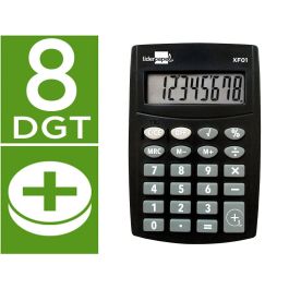 Calculadora Liderpapel Bolsillo Xf01 8 Digitos Pilas Color Negro 99x64x9 mm Precio: 5.4449996128. SKU: B1GREY39QH