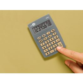 Calculadora Liderpapel Bolsillo Xf03 8 Digitos Pilas Color Gris 99x64X9 mm Precio: 4.49999968. SKU: B166DS9357