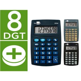 Calculadora Liderpapel Bolsillo Xf04 8 Digitos Pilas 99x64X9 mm Expositor De 16 Unidades Colores Surtidos Precio: 65.88999945. SKU: B1DKDTPWKM