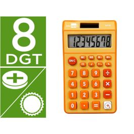 Calculadora Liderpapel Bolsillo Xf10 8 Digitos Solar Y Pilas Color Naranja 115x65x8 mm Precio: 6.6550006655. SKU: B163H6JC9S