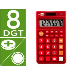 Calculadora Liderpapel Bolsillo Xf11 8 Digitos Solar Y Pilas Color Rojo 115x65X8 mm Precio: 5.50000055. SKU: B15NGAJYPS