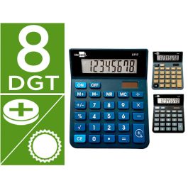 Calculadora Liderpapel Sobremesa Xf19 8 Digitos Solar Y Pilas 127x105x24 mm Expositor 10 Unidades Precio: 83.11489993949999. SKU: B1BN6KJXLB