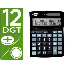 Calculadora Liderpapel Sobremesa Xf29 12 Digitos Solar Y Pilas Color Negro 190x140x30 mm Precio: 18.7549994797. SKU: B1G3NVXQFJ