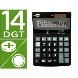 Calculadora Liderpapel Sobremesa Xf31 14 Digitos Solar Y Pilas Color Negro 170x122x35 mm Precio: 19.2994997338. SKU: B1EL75LZ5Z