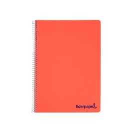 Cuaderno Espiral Liderpapel A4 Wonder Tapa Plastico 80H 90 gr Cuadro 5 mm Con Margen Colores Surtidos 10 unidades