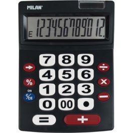 Calculadora Milan Negro 22,5 x 14 x 3 cm