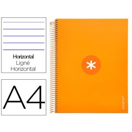 Cuaderno Espiral A4 Micro Antartik Tapa Forrada120H 100 gr Horizontal 5 Banda4 Taladros Color Mostaza Precio: 8.88999947. SKU: B1KN7YAGNL