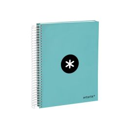 Cuaderno Espiral A5 Micro Antartik Tapa Forrada120H 100 gr Horizontal 5 Banda6 Taladros Color Menta Precio: 5.79000004. SKU: B15RWV5FZR