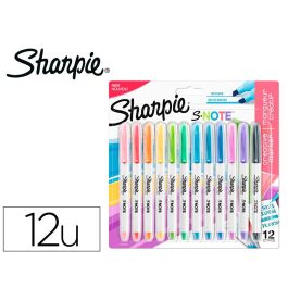 Sharpie Marcador S-Note Rotulador Punta Biselada Colores Surtidos Pastel Blíster 12 Ud Precio: 5.98999973. SKU: B18F79KSYB