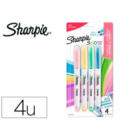 Sharpie Marcador S-Note Rotulador Punta Biselada Colores Surtidos Pastel Blíster 4 Ud Precio: 1.98999988. SKU: B12TY5M9VV