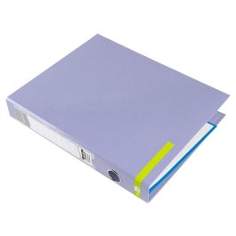 Carpeta De 2 Anillas 25 mm Mixtas Liderpapel A4 Forrado Color System Con Ollao Y Tarjetero Lavanda Precio: 2.95000057. SKU: B1237GQE45