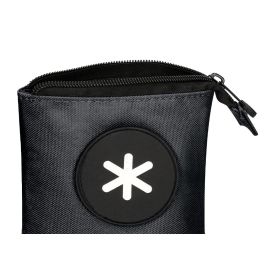 Bolso Escolar Portatodo Antartik Cubilete Color Negro 190x60X80 mm