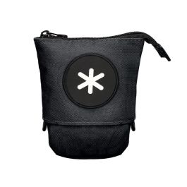 Bolso Escolar Portatodo Antartik Cubilete Color Negro 190x60X80 mm