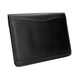 Carpeta Portafolios Cremallera Con Bolsa Para Movil Y Tarjetero Color Negro 260x355 mm