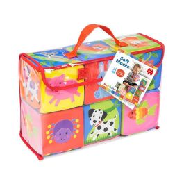 Diset Juego de Mesa Bloques Blanditos para Bebés de 0 a 24 Meses, 6 Cubos de Tela Educativos con Escenas de Animales y Carreteras, Lavables Precio: 30.50000052. SKU: B12CFQVRLK