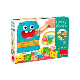 Juego de destreza hungry monster de madera goula, prepara la pizza antes de que el monstruo tragón se lo coma Precio: 22.942446999999998. SKU: S2403451