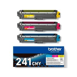 Toner Brother Tn241 cmy Hl3140 - 3170 - 3150 - Dcp9020 - Mfc9140 - 9330 - 9340 Cian Magenta Yellow 1500 Paginas