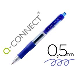 Boligrafo Q-Connect Sigma Retractil Con Sujecion De Caucho Tinta Gel 0,5 mm Color Azul 12 unidades Precio: 7.58999967. SKU: B1CY4EG5G7