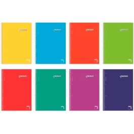Pacsa Cuaderno premium espiral microperforado 160h 70 gr 5 bandas color 5x5 + greca a4 colores surtidos -4ud- Precio: 16.94999944. SKU: B15VR8Z8YT