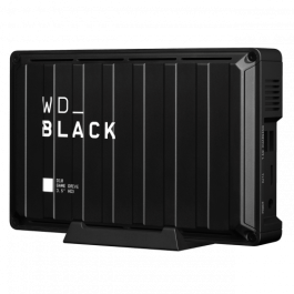 Western Digital D10 disco duro externo 8000 GB Negro, Blanco