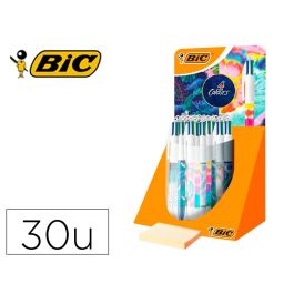 Boligrafo Bic Cuatro Colores Decorados Punta De 1 mm Expositor De 30 Unidades Precio: 119.29390022989999. SKU: B1GP8RL676