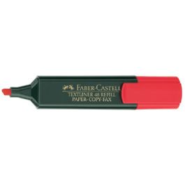 Faber - Castell Marcador Superfluorescente Textliner 48 Rojo Precio: 0.95000004. SKU: BIX09154821
