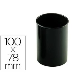 Cubilete Portalapices Faibo Negro Opaco Plastico Reciclado Diametro 78 mm Alto 100 mm Alto Precio: 6.50000021. SKU: B15L86B9XM