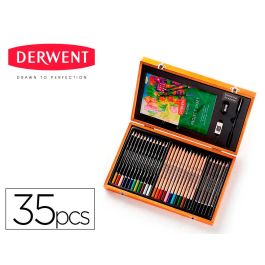 Set de Dibujo DERWENT Academy 35 Piezas Estuche de regalo Precio: 29.49999965. SKU: S8403975